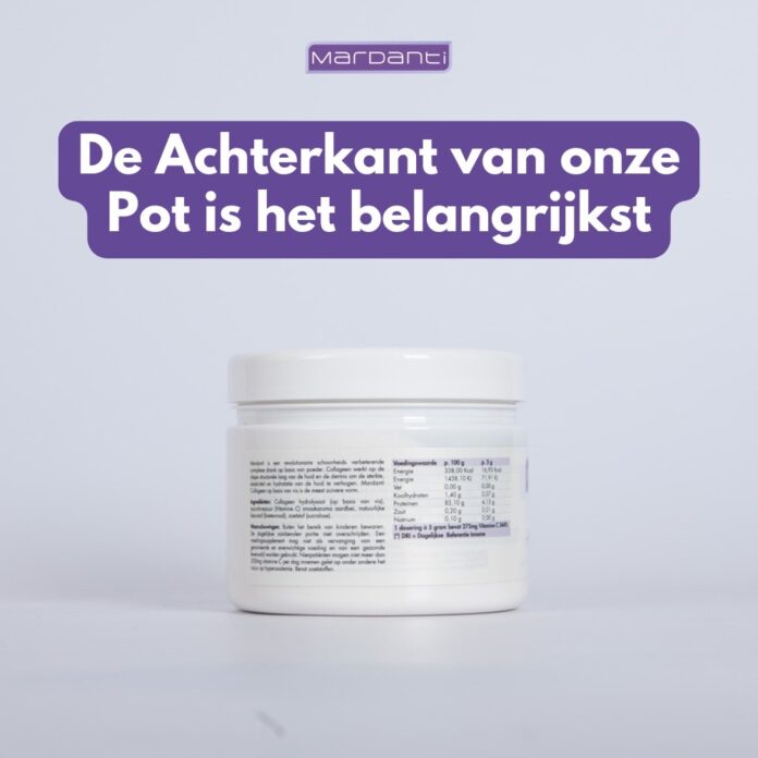 Mardanti Collageen Mardanti Collageen Review – Alles wat je moet weten over collageen en dit supplement
