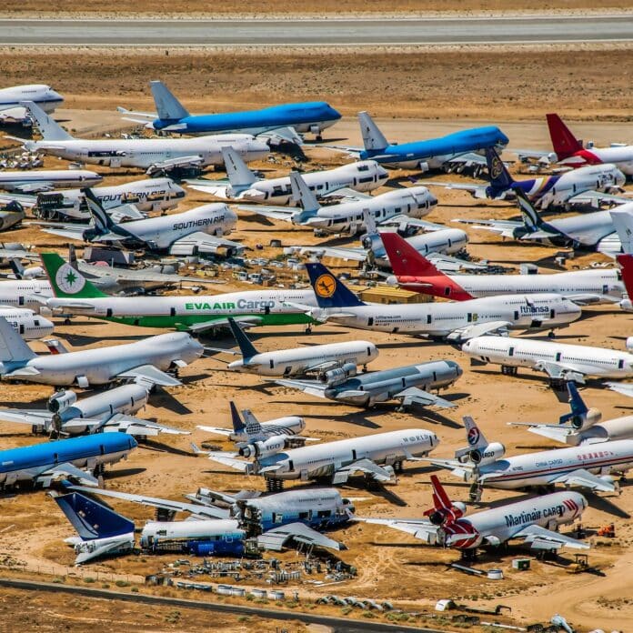 Victorville Airport Victorville Airport: Het kerkhof voor vliegtuigen